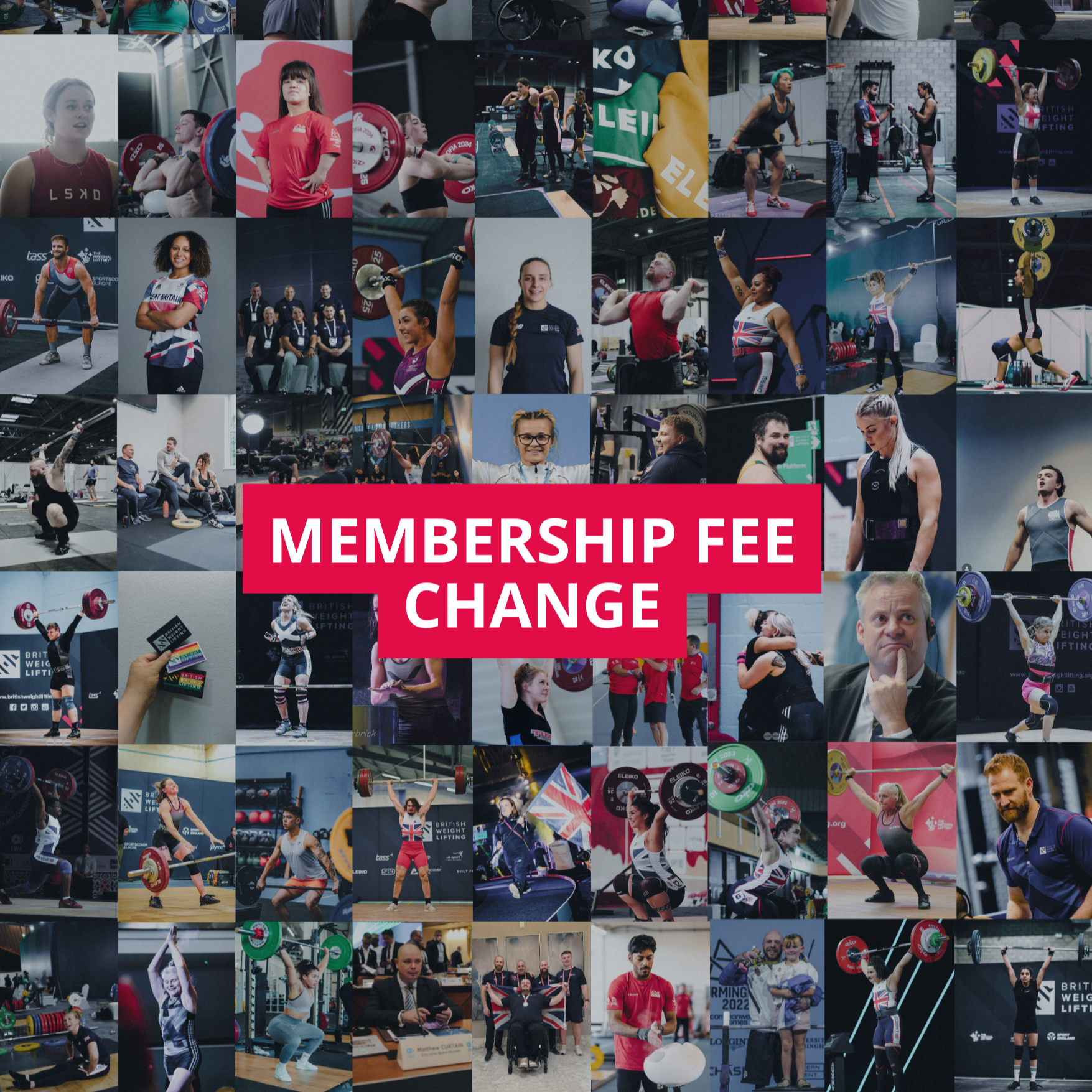 Membership Fee Changes